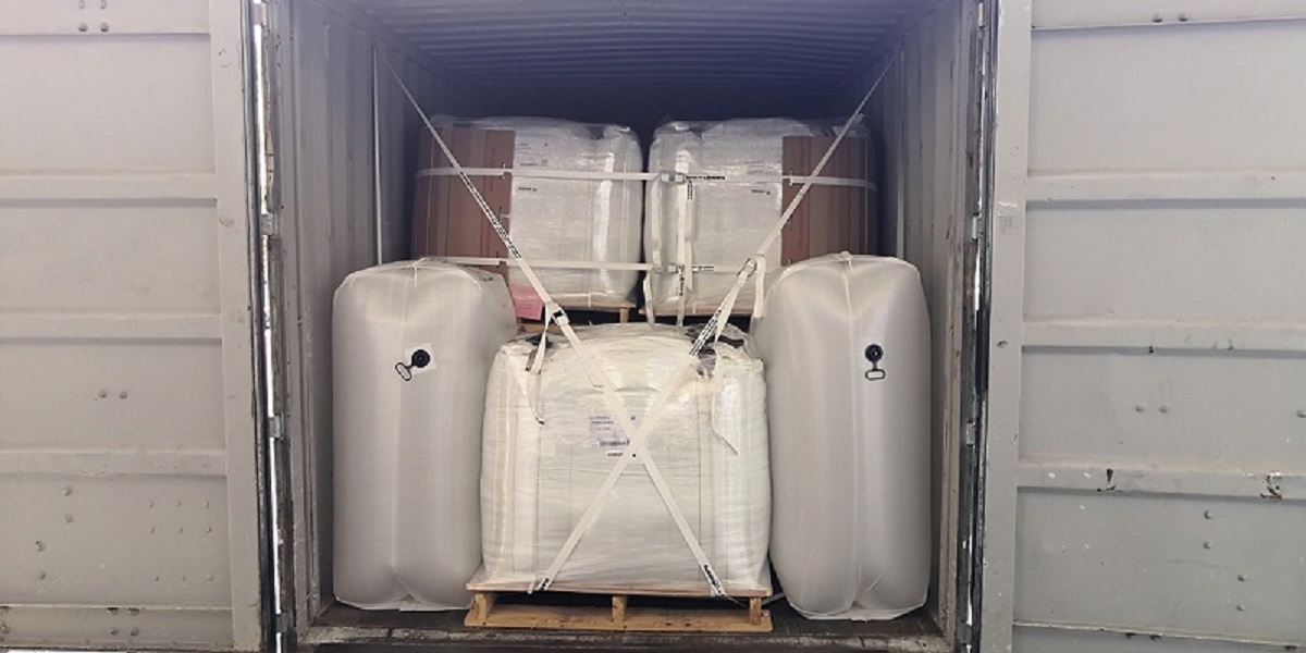 Túi khí chèn hàng trong container