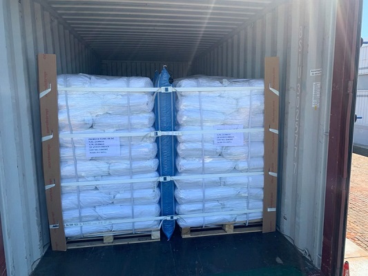 Pallet gỗ, dây đai buộc hàng container