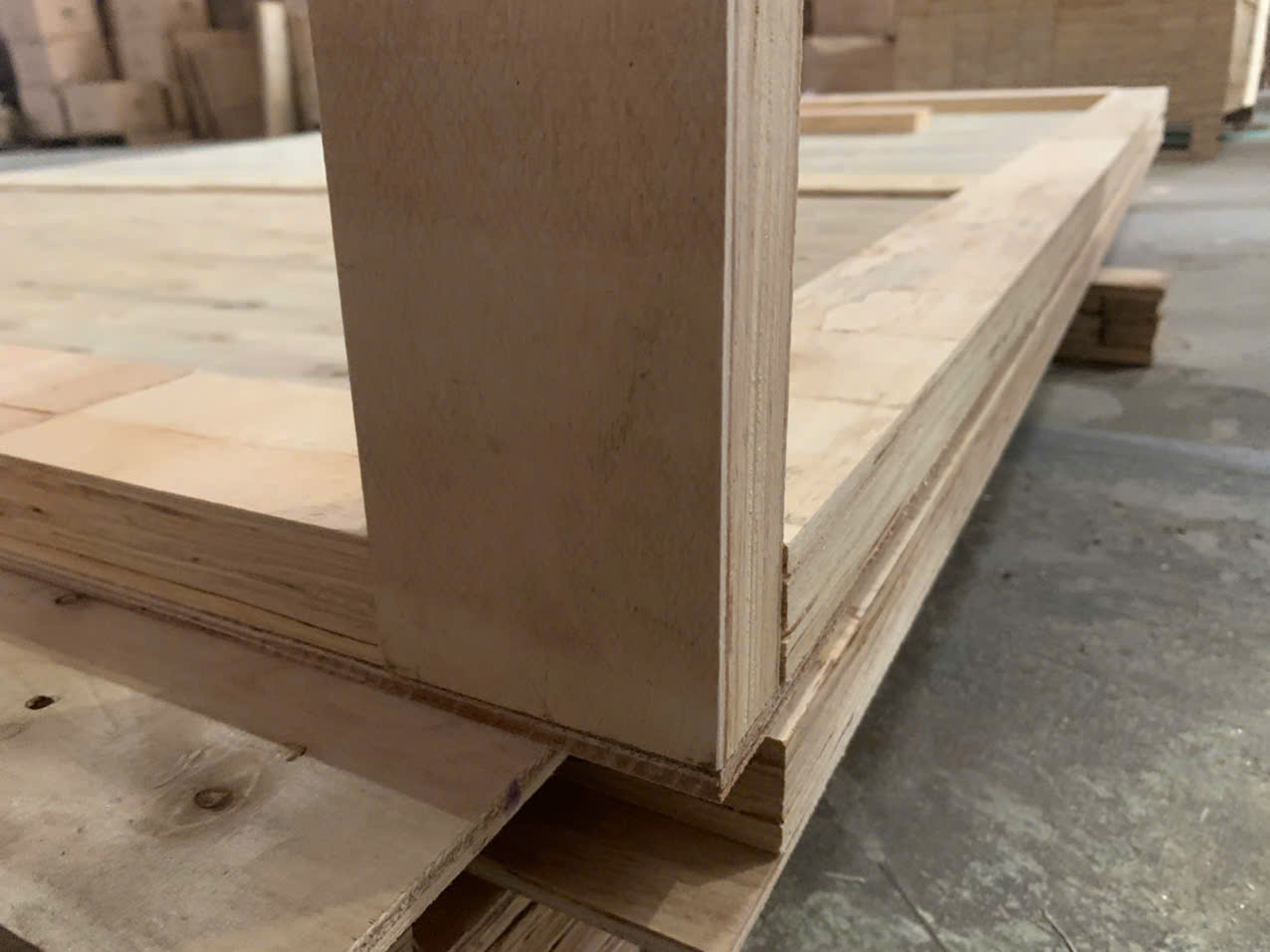 wooden crate production